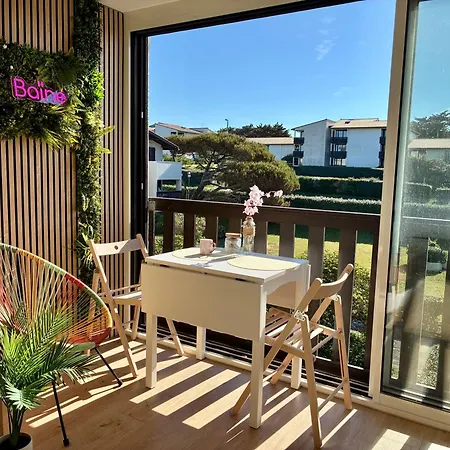 Apartamento La Baine Prestige Ocean, Vue Dune, Acces Prive, Parking & Wifi 50m Surf