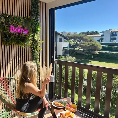 La Baine Prestige Ocean, Vue Dune, Acces Prive, Parking & Wifi 50m Surf *
