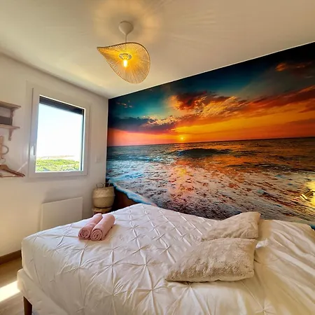 La Baine Prestige Ocean, Vue Dune, Acces Prive, Parking & Wifi 50m Surf * Seignosse
